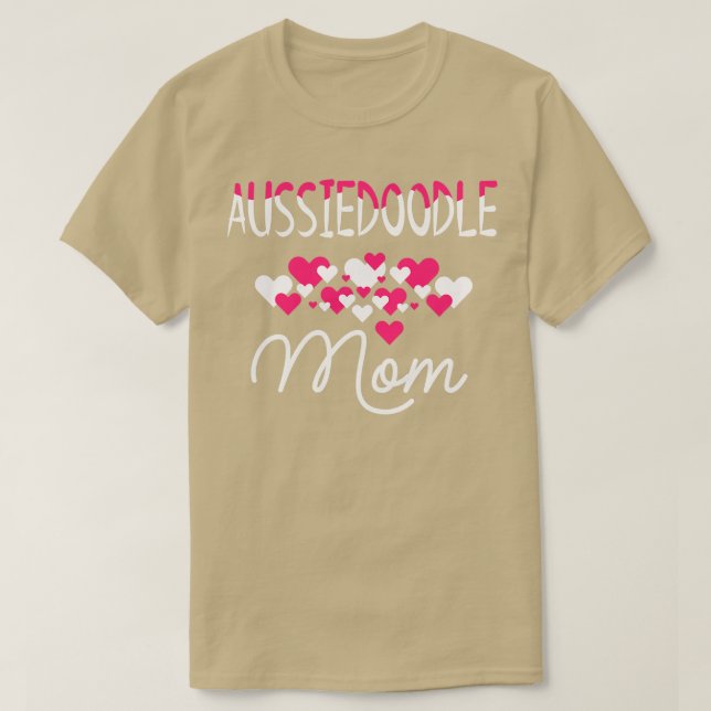 Camiseta Aussiedle Mãe Doodle Lover (Frente do Design)