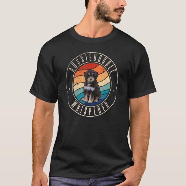 Camiseta Aussiedoodle Whisperer (Frente)