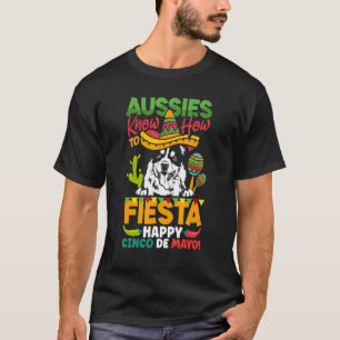 Camiseta Aussies sabe como fiesta Happy Cinco de Mayo