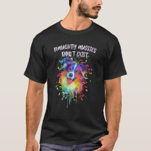 Camiseta Aussies Safadinhos Não Existem  Pastor Australiano