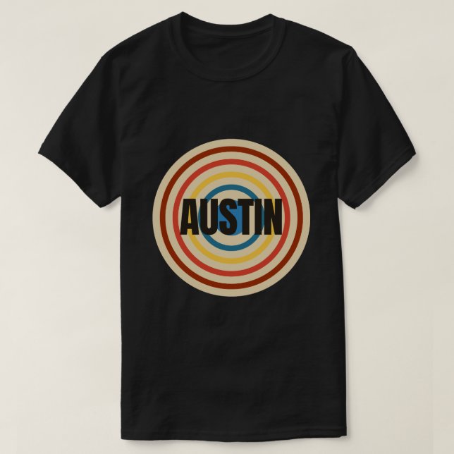 Camiseta Austin City (Frente do Design)