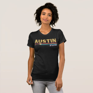 Camiseta Austin City Texas Vintage - Greve Retroativa em Pe