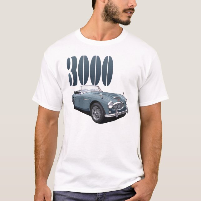 Camiseta Austin Healey 3000 (Frente)