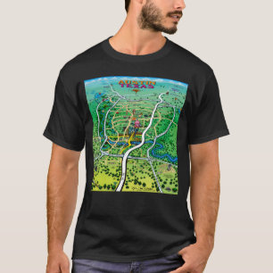 Camiseta Austin Map