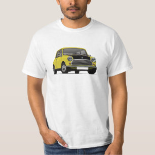 Camiseta Austin Morris mini - capota preta em 15 cores