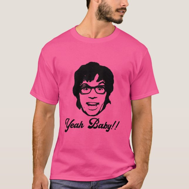 Camiseta Austin Powers Sim Ba boy família (Frente)