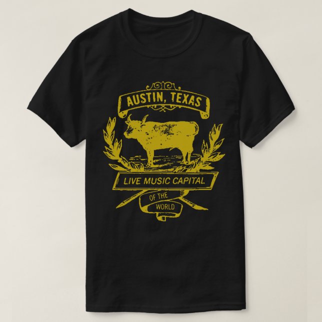 Camiseta Austin Texas (Frente do Design)