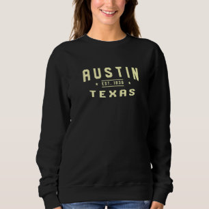 Camiseta Austin Texas 1839 Tx American Austinite Reside