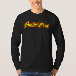 Camiseta Austin Texas Candy Type Retro Sente Vintage City M