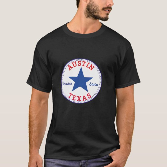 Camiseta AUSTIN Texas EUA EUA Skater o (Frente)