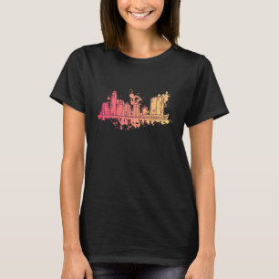 Camiseta Austin Texas Skyline City Design