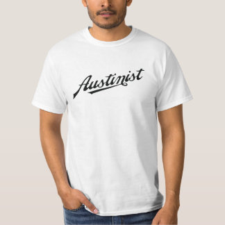 Camiseta Austinista - a preto ou branco