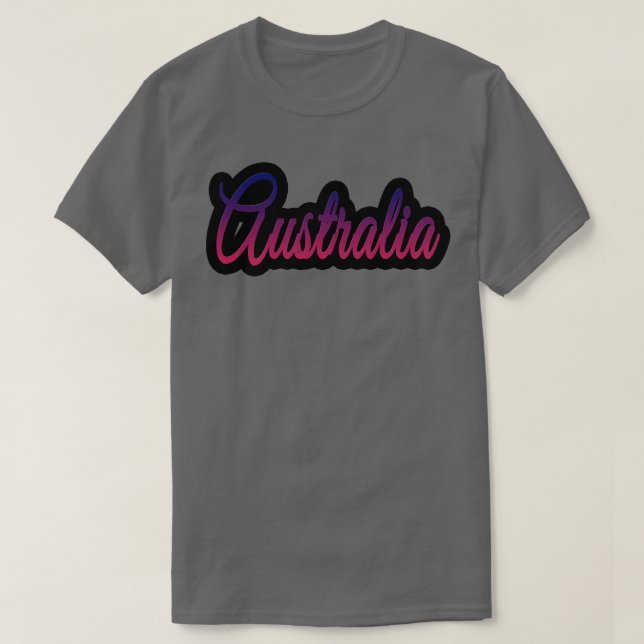 Camiseta Austrália (Frente do Design)