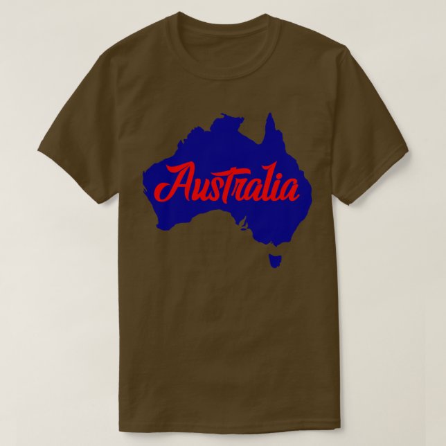 Camiseta Austrália (Frente do Design)