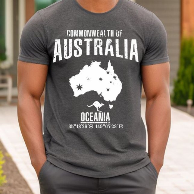 Camiseta Austrália (Criador carregado)
