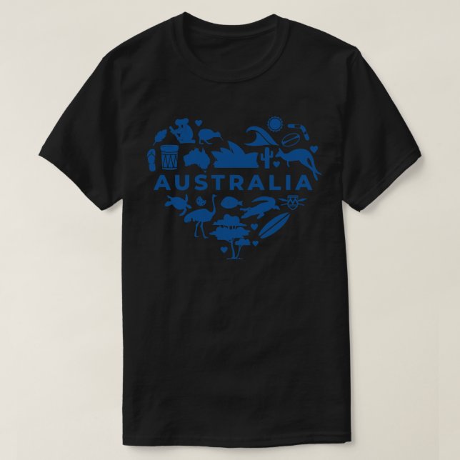 Camiseta Austrália 1 (Frente do Design)