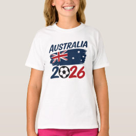 Camiseta Australia 2026 Soccer Fan Design Flag Colors