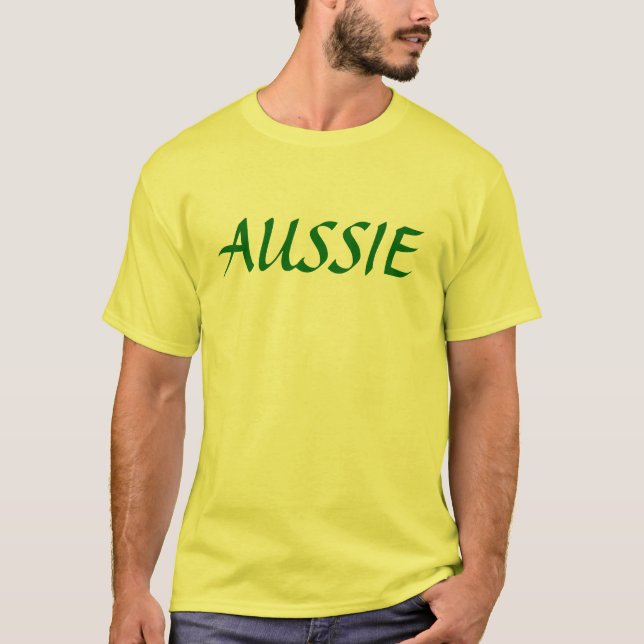 Camiseta Austrália "AUSSIE" (Frente)