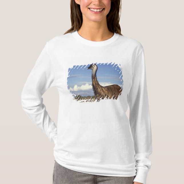 Camiseta Austrália, Austrália Ocidental. Emu (Dromaius (Frente)