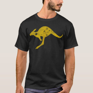 Camiseta Australia Canguru Aussie ROO Bandeira Roundel Espo
