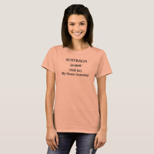 Camiseta AUSTRÁLIA Casa Algum Dia