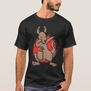 Camiseta Austrália Dança Dabbing Dab Cenoura Infantil Cangu