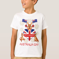 AUSTRÁLIA DIA o 26 de janeiro, CANGURUS, MIÚDO