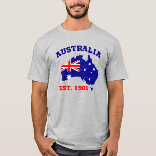 Camiseta Austrália Estabelecida 1901