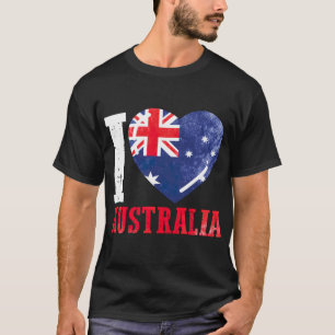 Camiseta Austrália eu amo Austrália