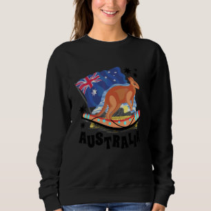 Camiseta Austrália Gráfico Lançador de Bumerangue Jogo de B