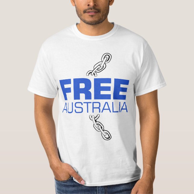 Camiseta Austrália livre (Frente)