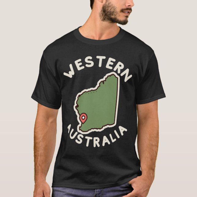 Camiseta Austrália Ocidental (Frente)