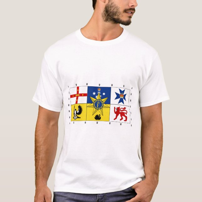 Camiseta Austrália padrão real, Austrália (Frente)