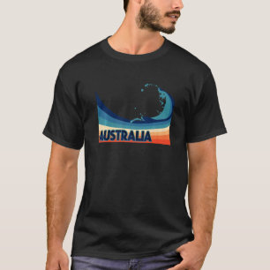 Camiseta Austrália Retro Surf Vela e Pesca Australiana
