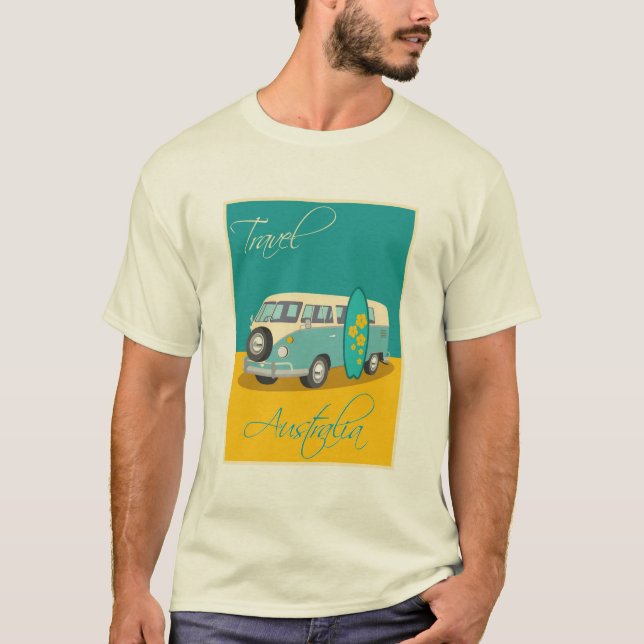 Camiseta Austrália:Viagem (Frente)