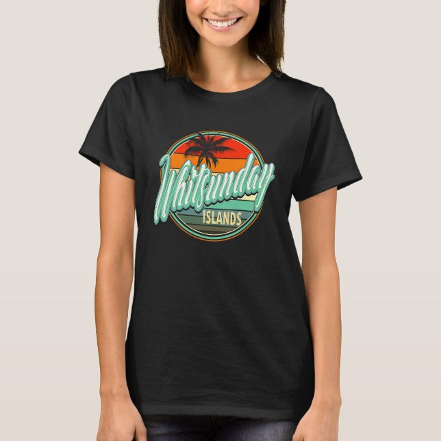 Camiseta Australia  Whitsunday Island (Frente)