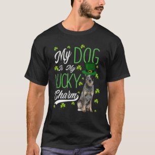 Camiseta Australian Cattle Dog  My Dog Is My Lucky Charm