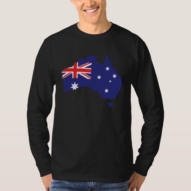 Camiseta Australian Flag Men Women Kids (Frente)