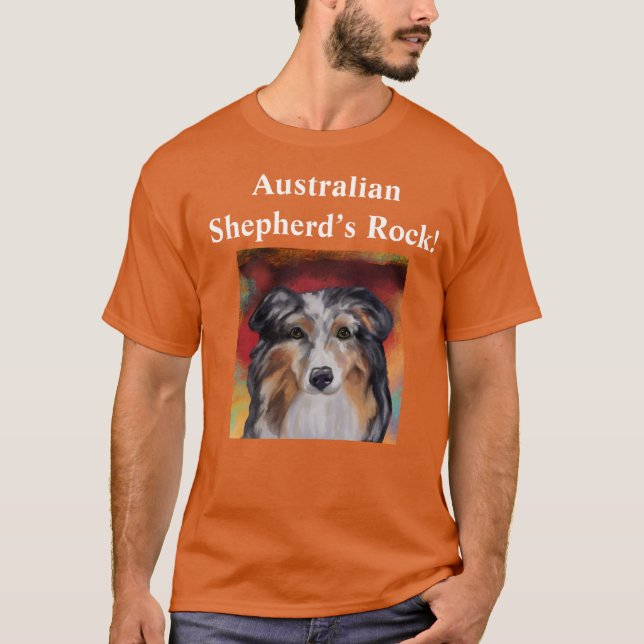 CAMISETA AUSTRALIAN SHEPHERD (Frente)