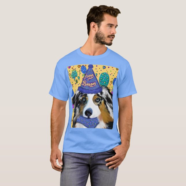 CAMISETA AUSTRALIAN SHEPHERD (Frente Completa)