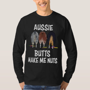 Camiseta Australian Shepherd aussie Trases me Fazem Enlouqu
