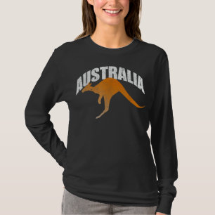 Camiseta australiana Kangaroo australiana Souvenir