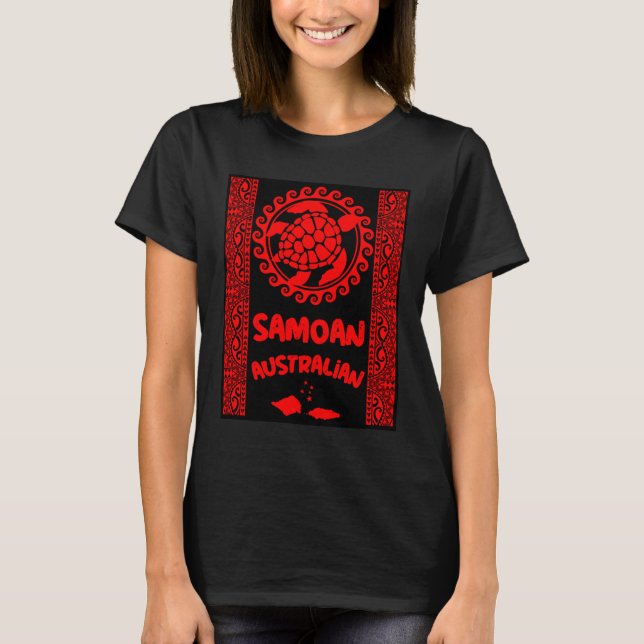 Camiseta Australiana Samoan (Frente)