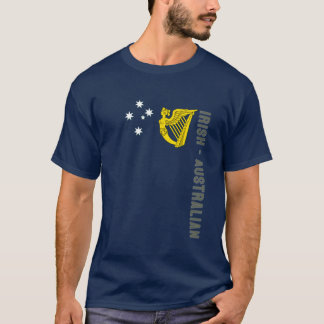 Camiseta Australiano com herança irlandesa personalizada