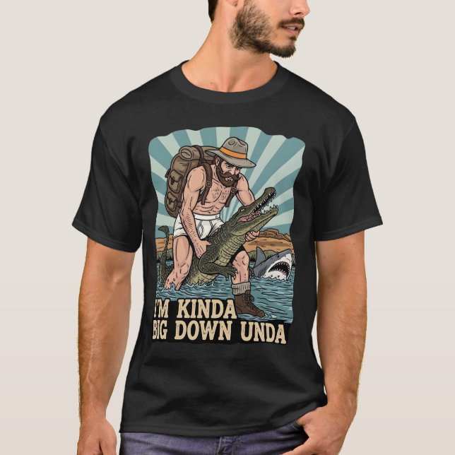 Camiseta Australiano engraçado (Frente)