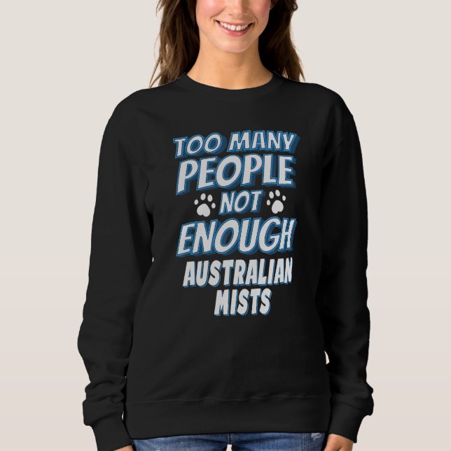 Camiseta Australiano Mist Cat Say Introduvert (Frente)