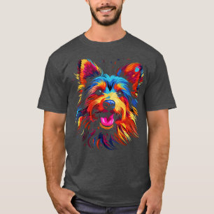 Camiseta Australiano Terrier Smiling