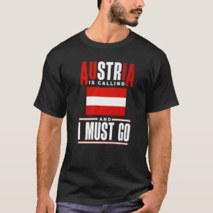 Camiseta Áustria, Áustria, Bandeira Áustria, Está Chamando