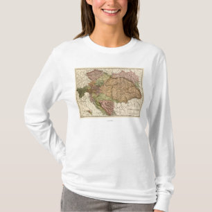 Camiseta Áustria-HungaryPanoramic MapAustria-Hungria