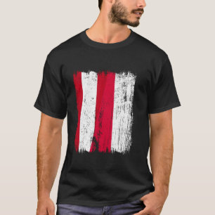 Camiseta Áustria Polônia Half Bandeira Ancestralidade Polon